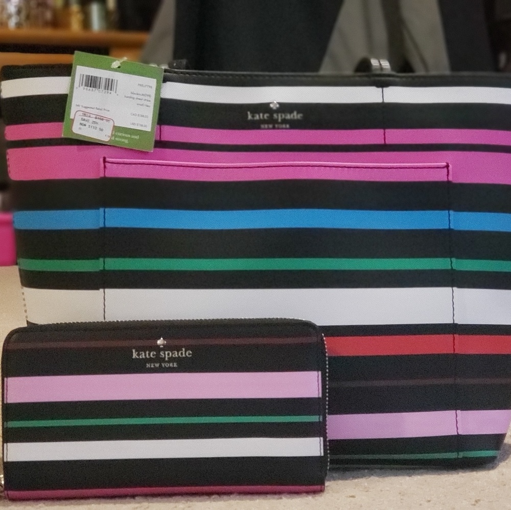 Kate Spade fiesta Tote/Wallet